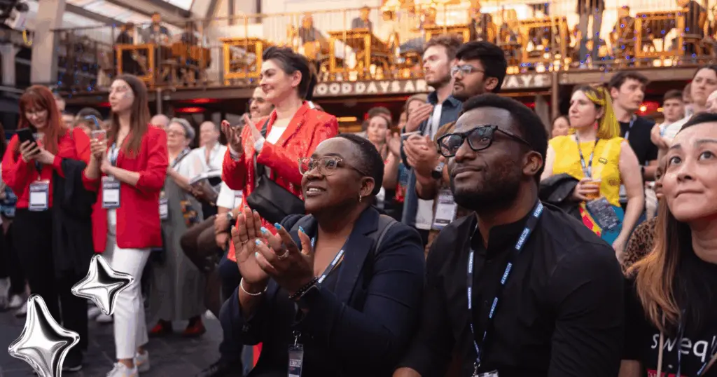 Group of people at Tectonic