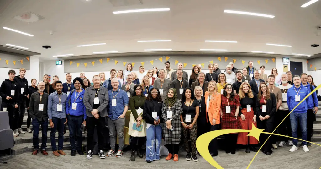 Group photo of attendees for No Tech Without EdTech